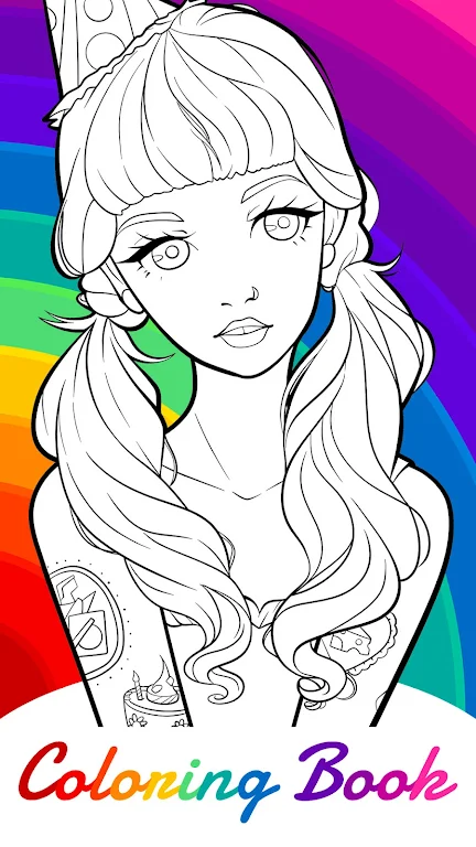 Melanie Martinez Coloring Book Screenshot 3