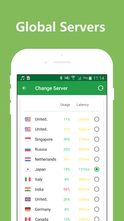 Hotspot VPN - Free VPN & Unlimited Proxy Screenshot 2