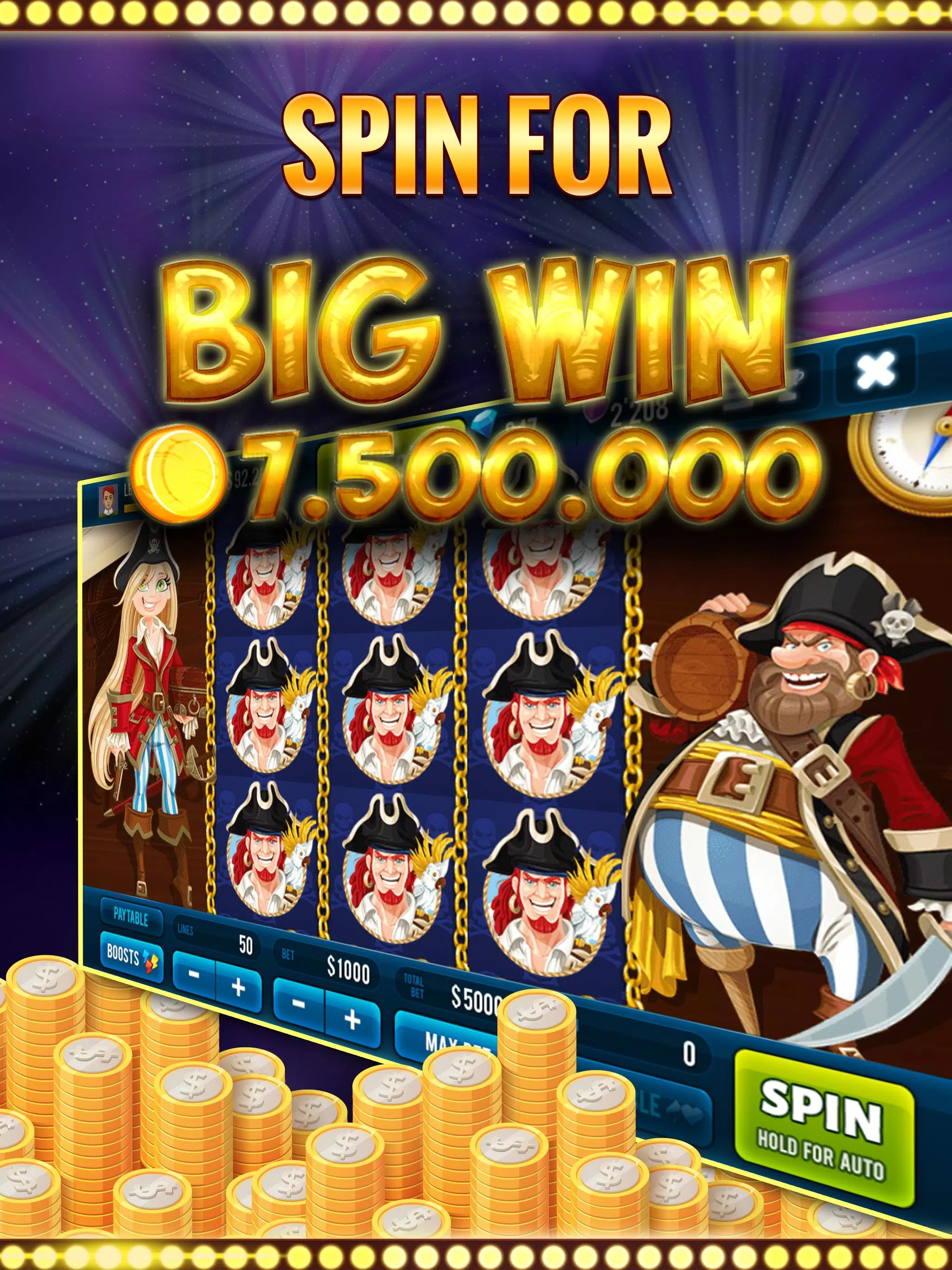 Treasure Free Casino Slot Screenshot 2