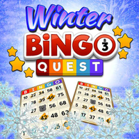 Bingo Quest Winter Garden - Christmas Adventure Topic