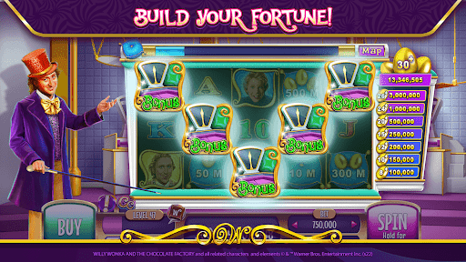 Willy Wonka Slots Free Casino Screenshot 1