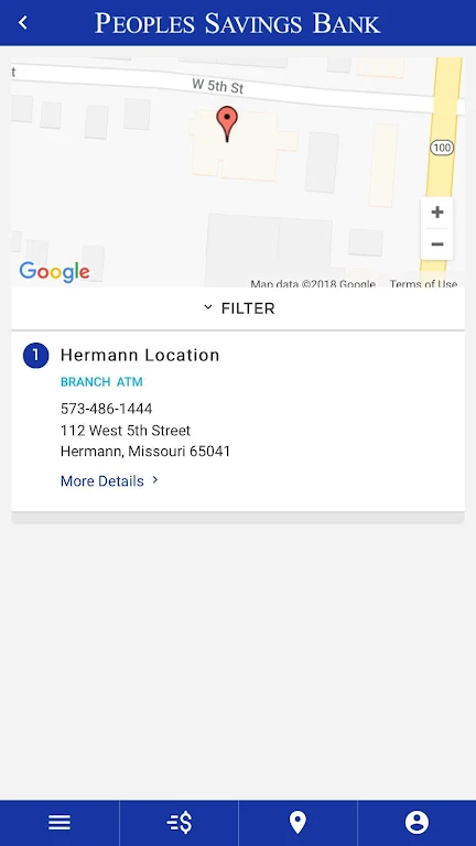 Peoples Savings Bank Screenshot 1