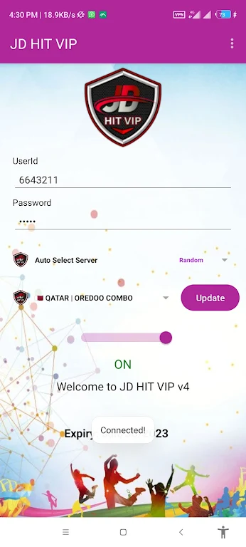 JD hit vip vpn Screenshot 1