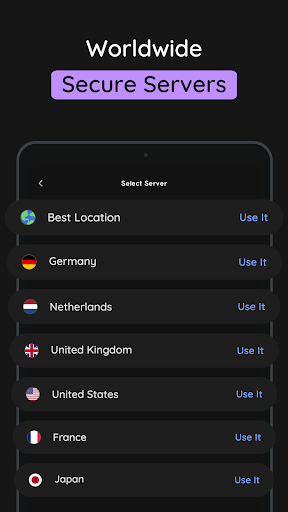 Hyper VPN | Fast & Secure Free VPN Screenshot 2