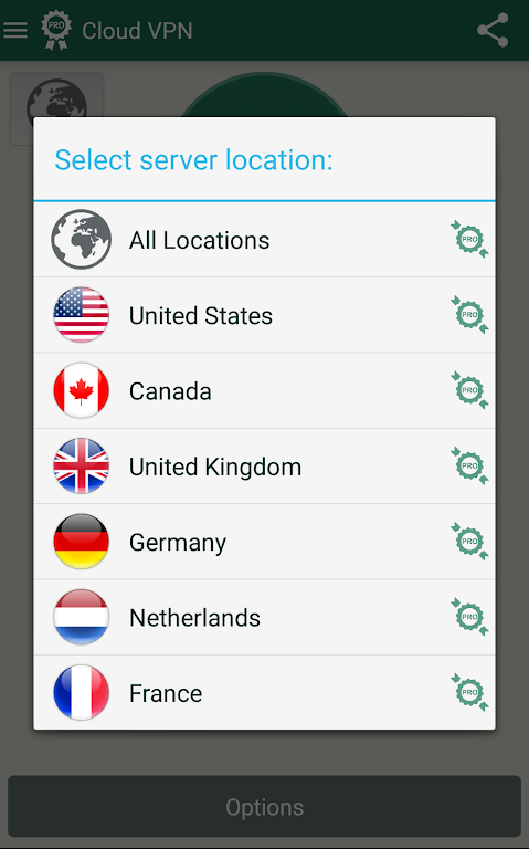 Cloud VPN Screenshot 2