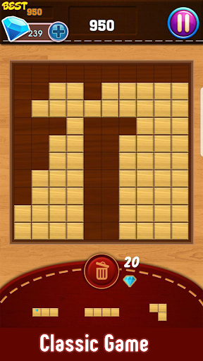 Block Puzzle Classic Wood Screenshot 2