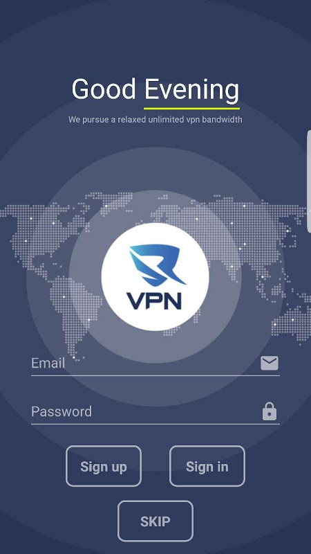 RNS Free Residential VPN Screenshot 1