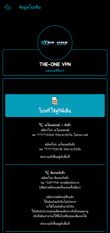 THE-ONE VPN Screenshot 3