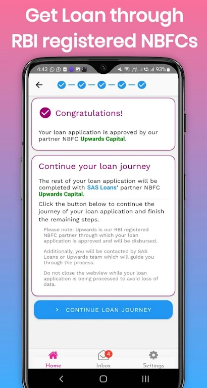 Personal Loan App – SAS Loans Screenshot 3