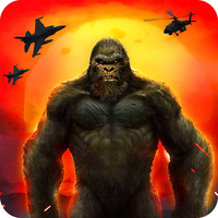 Kaiju Godzilla VS Kong Gorilla City Destruction 3D APK