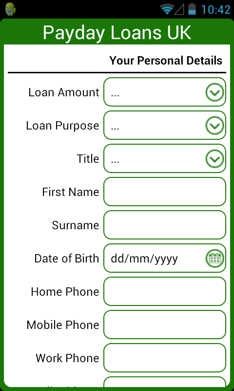 Payday Loans UK - Calculator Screenshot 3