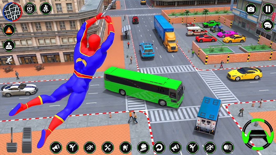 Spider Rope Hero: Spider Games Mod Screenshot 4