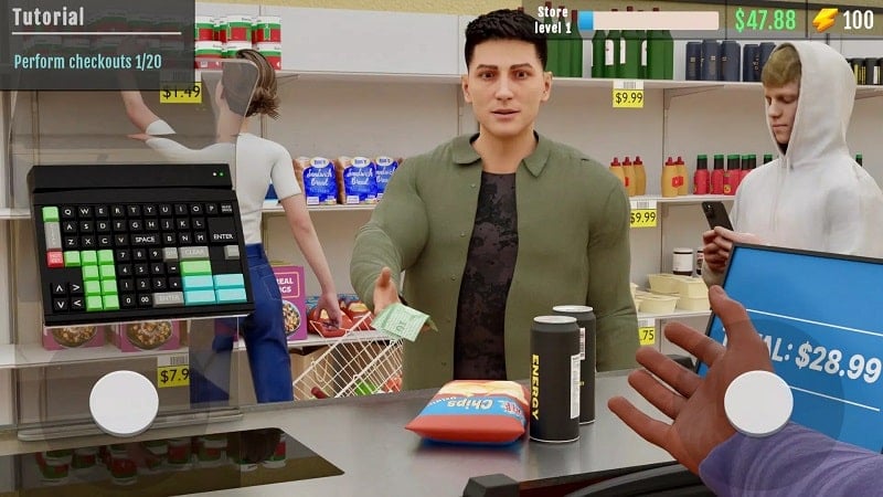 Supermarket Manager Simulator Screenshot 3