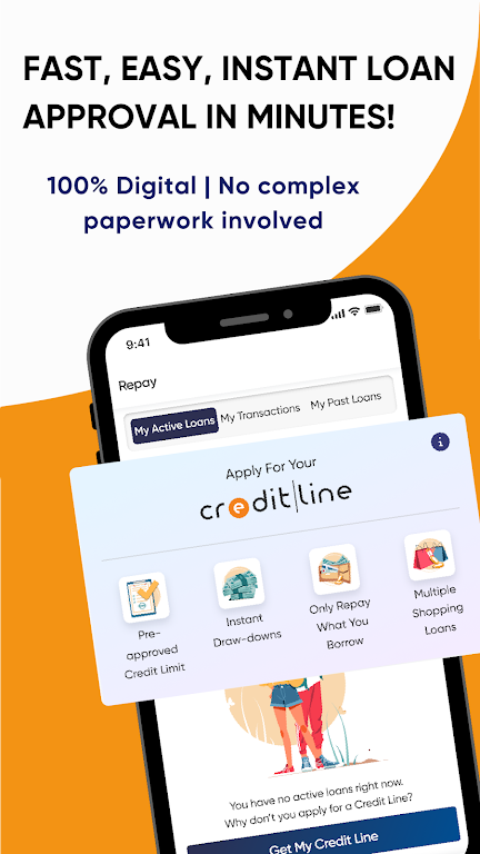 CASHe: Loan & Credit line App Screenshot 3