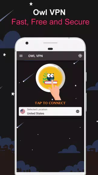 Owl VPN : Fast, Free, Unlimited, Super secure VPN Screenshot 3