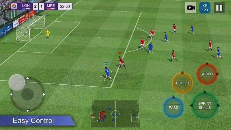 Pro League Soccer Screenshot 2