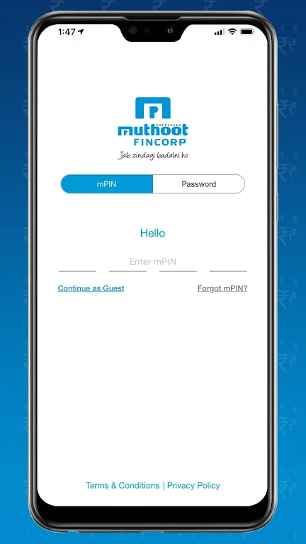 Muthoot Blue | Gold loans from Screenshot 2