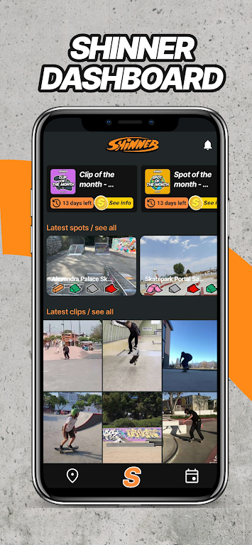 Skate Spots & Videos－Shinner Screenshot 1