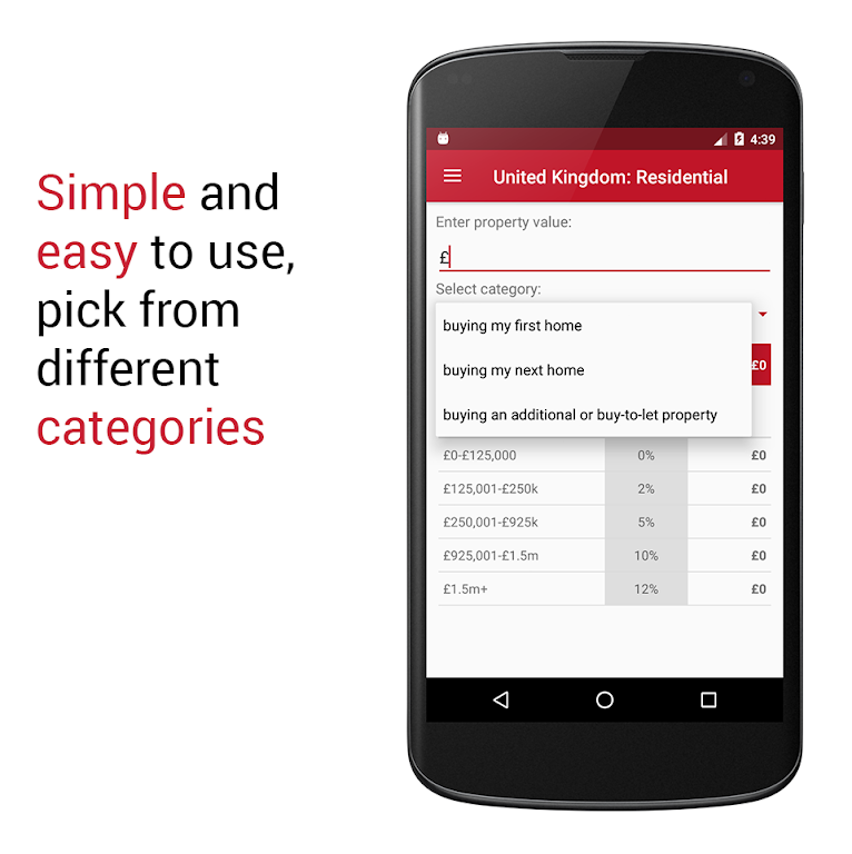 Stamp Duty Calculator UK Screenshot 3