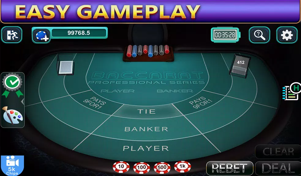 Baccarat - Win Your Bets Screenshot 3