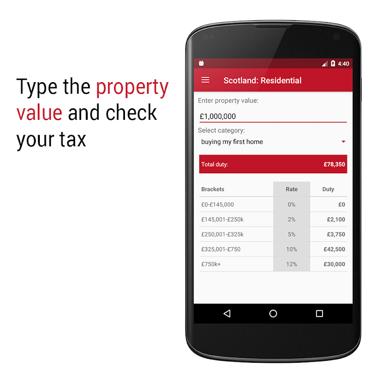 Stamp Duty Calculator UK Screenshot 4