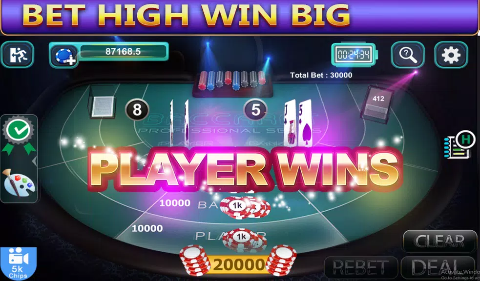 Baccarat - Win Your Bets Screenshot 4