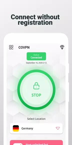 CoVPN - Fast VPN & Proxy Screenshot 4