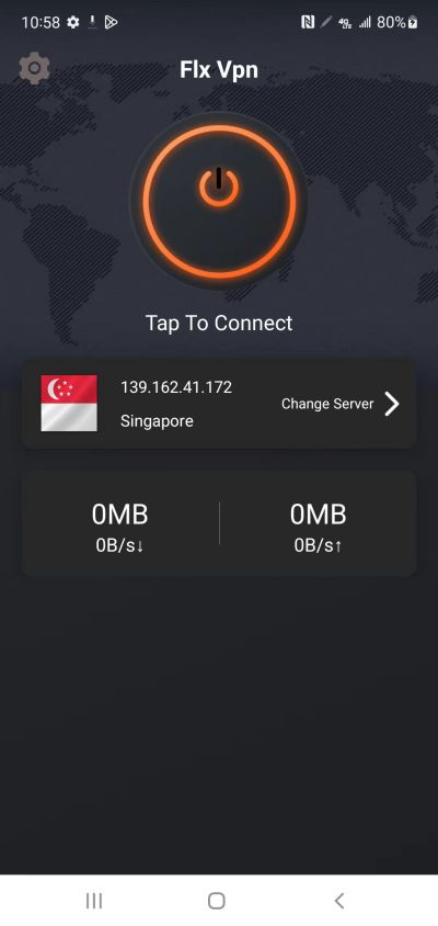 ZYFVPN - Mobile Phone VPN Screenshot 1