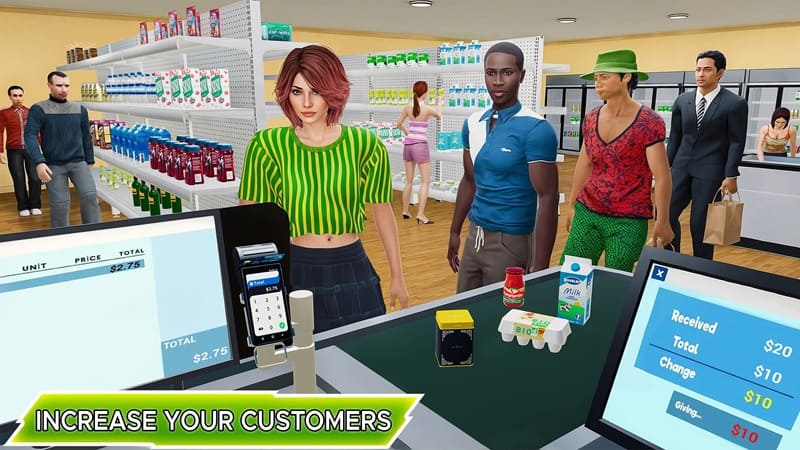 Store Management Simulator Screenshot 2