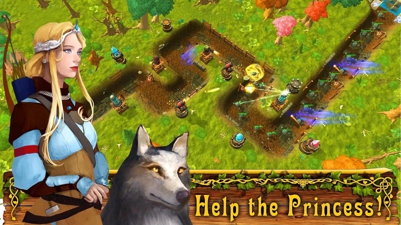 Fantasy Realm Tower Defense Screenshot 2