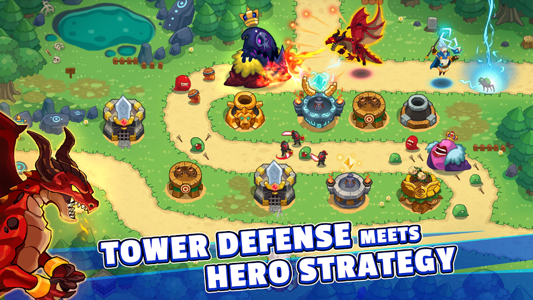 Realm Defense: Hero Legends TD Mod Screenshot 1