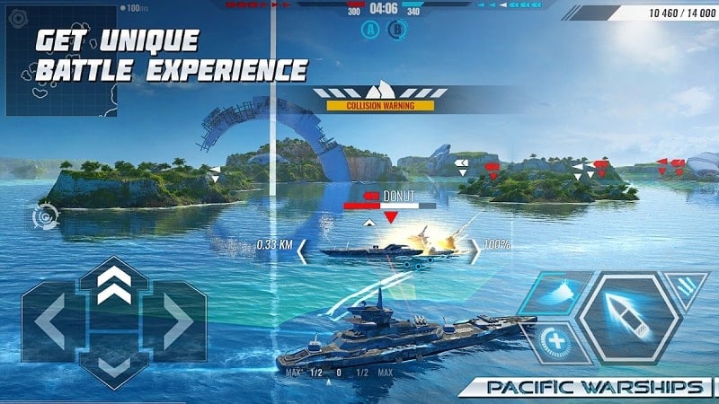 Pacific Warships: Naval PvP Screenshot 2