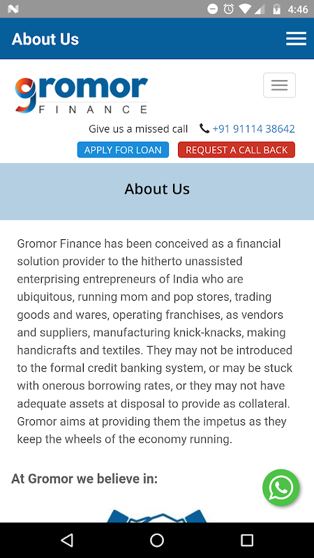 Gromor Finance Screenshot 4