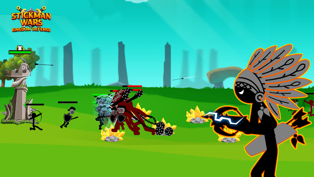 Stickman Wars: Kingdom Defense Mod Screenshot 4