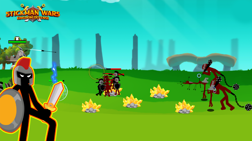 Stickman Wars: Kingdom Defense Mod Screenshot 3