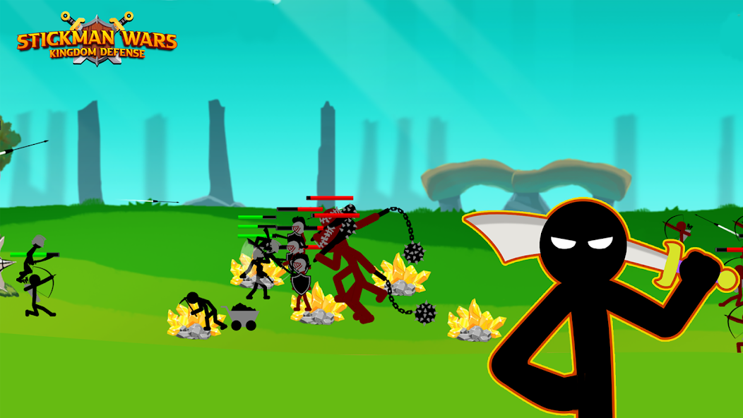 Stickman Wars: Kingdom Defense Mod Screenshot 2