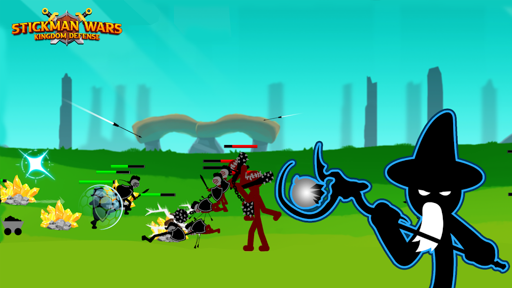 Stickman Wars: Kingdom Defense Mod Screenshot 1