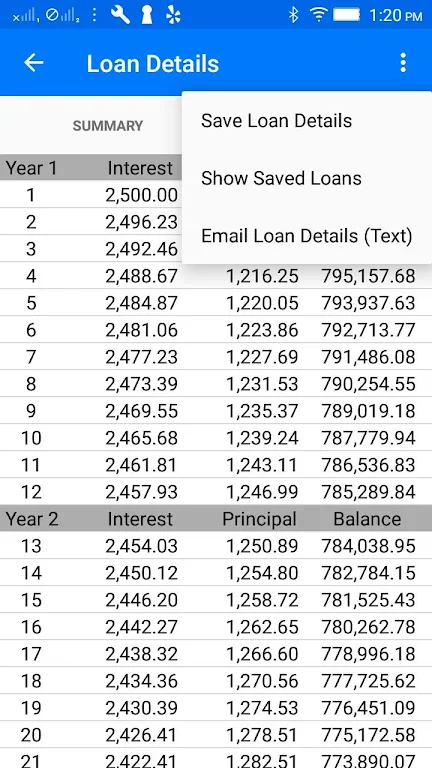 RECalc Mortgage Calculator Screenshot 4