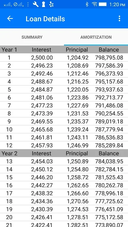 RECalc Mortgage Calculator Screenshot 3