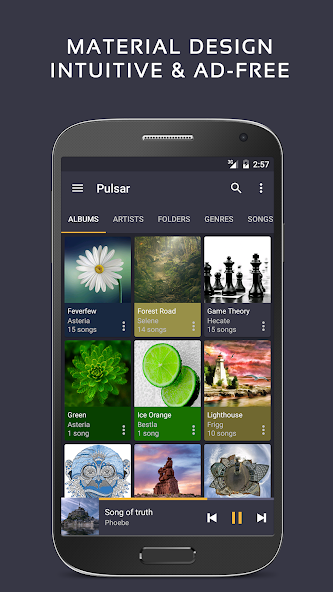 Pulsar Music Player Mod Screenshot 1