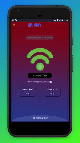 United Kingdom UK VPN: Unlimited - Proxy - Fast Screenshot 4