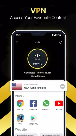 UFO VPN Besic - Free VPN Proxy Screenshot 3