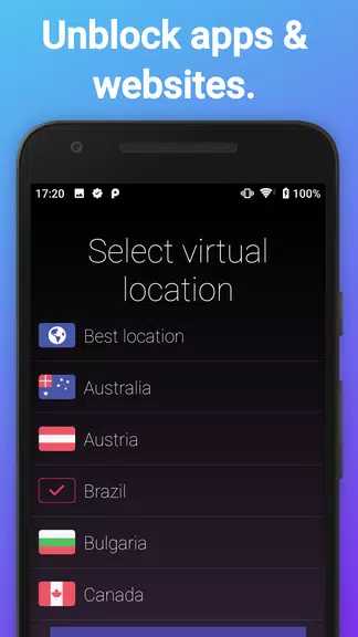 EzyVPN - Free VPN & Proxy Screenshot 1