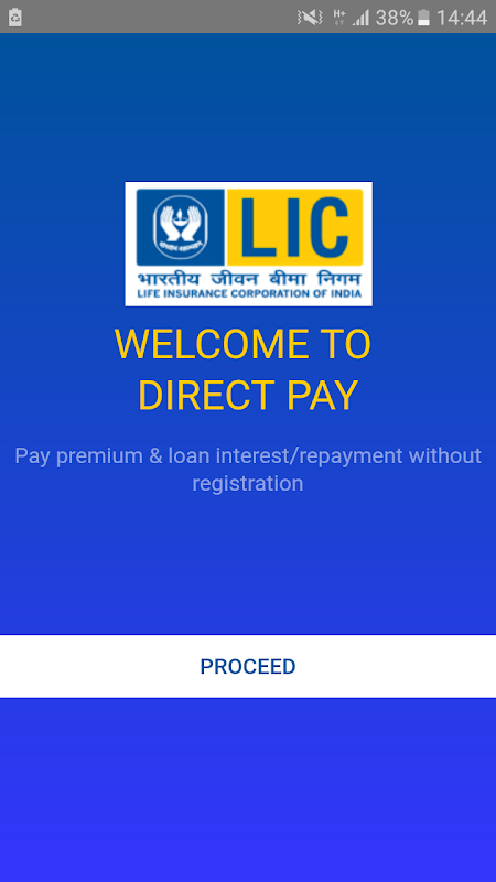 LIC PayDirect Screenshot 1