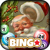 Real Bingo Merry Christmas Topic