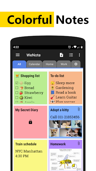 WeNote: Notes Notepad Notebook Mod Screenshot 1