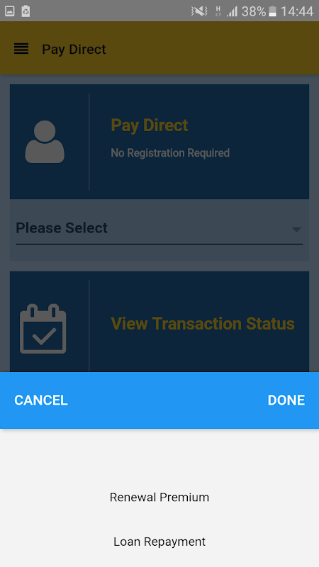 LIC PayDirect Screenshot 2