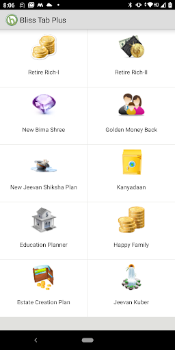 BLISS Tab Plus - LIC Screenshot 2