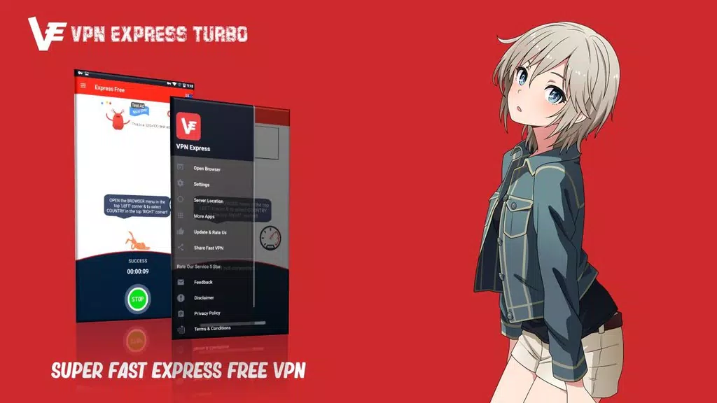 VPN Express Turbo - Free Proxy and Faster Internet Screenshot 2