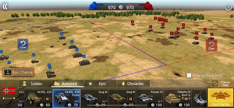 WW2 Battlefields Sim Lite Screenshot 2